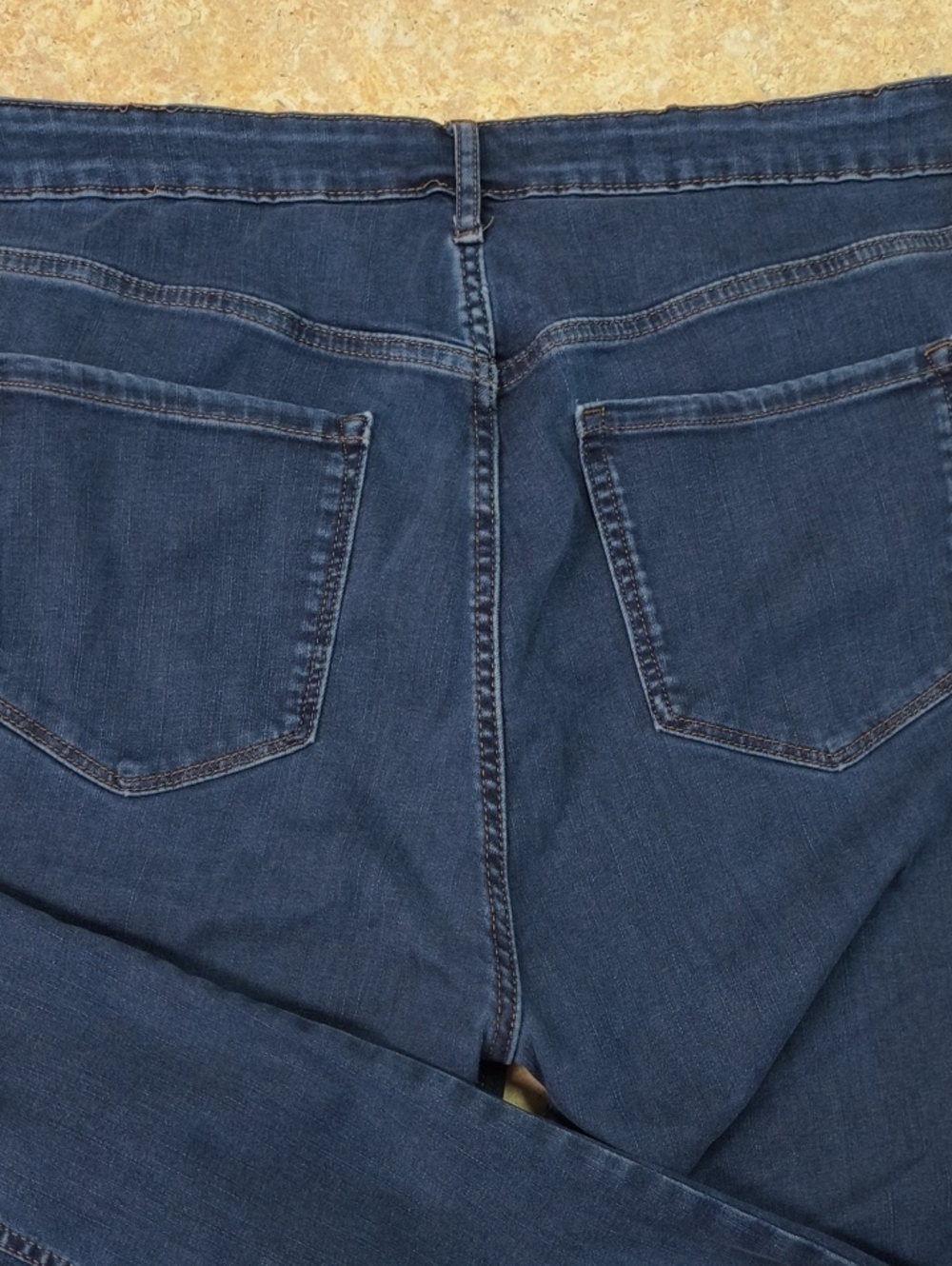 Old Navy Dark Blue Xtra Highrise Rockstar Super Skinny Jeans Sz 14-18